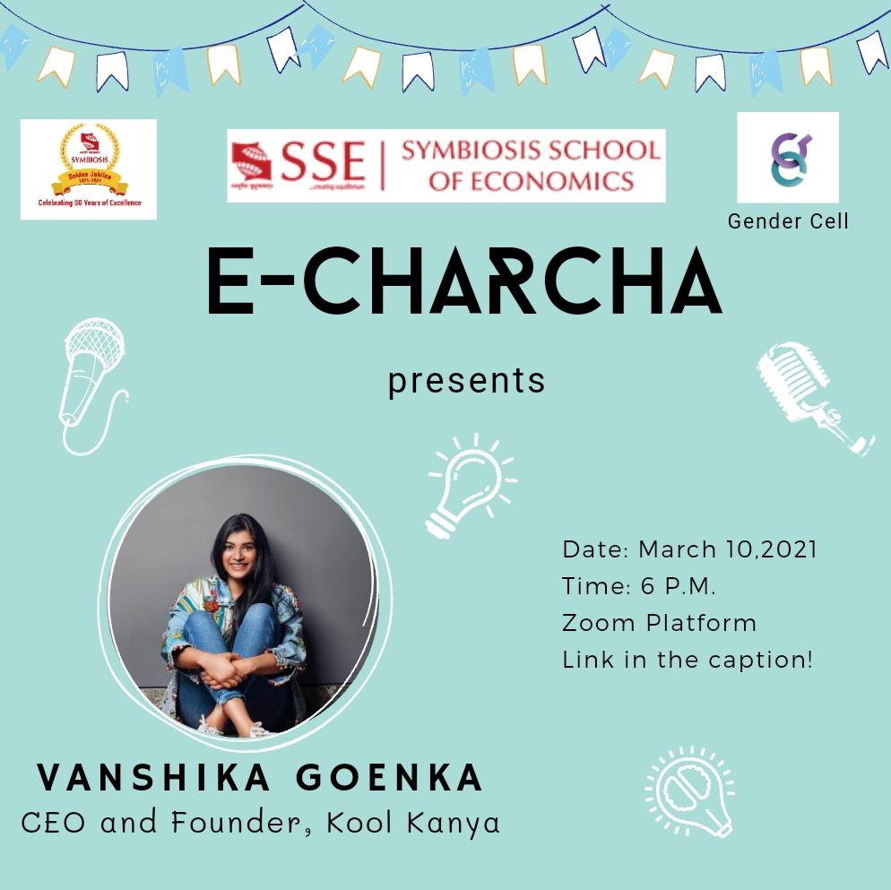 E-charcha with Vanshika goenka at gender cell