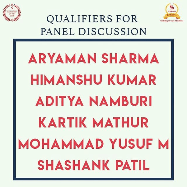 Qualifiers of Panel Discussion
